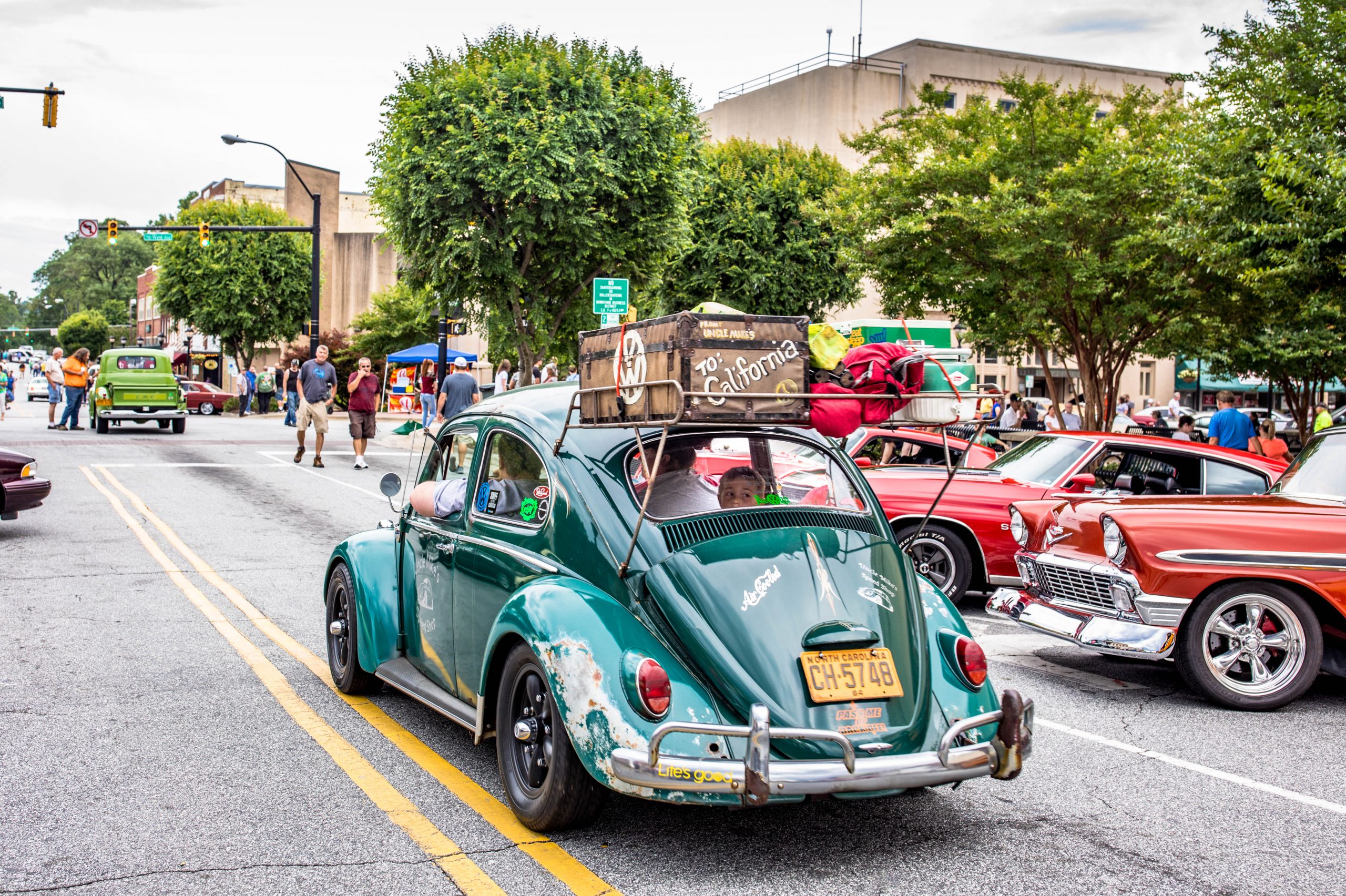 Car show in Lenior, North Carolina