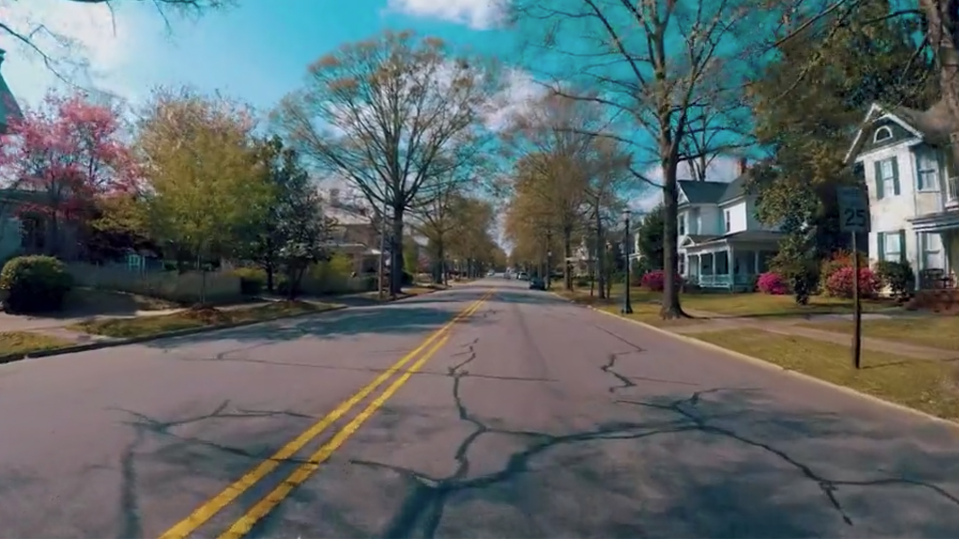 City street in Tarboro, NC